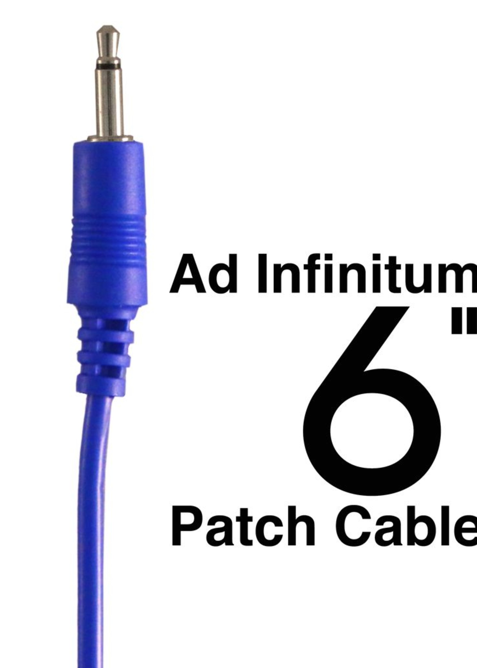 Ad Infinitum 3.5mm Patch Cable, 6”