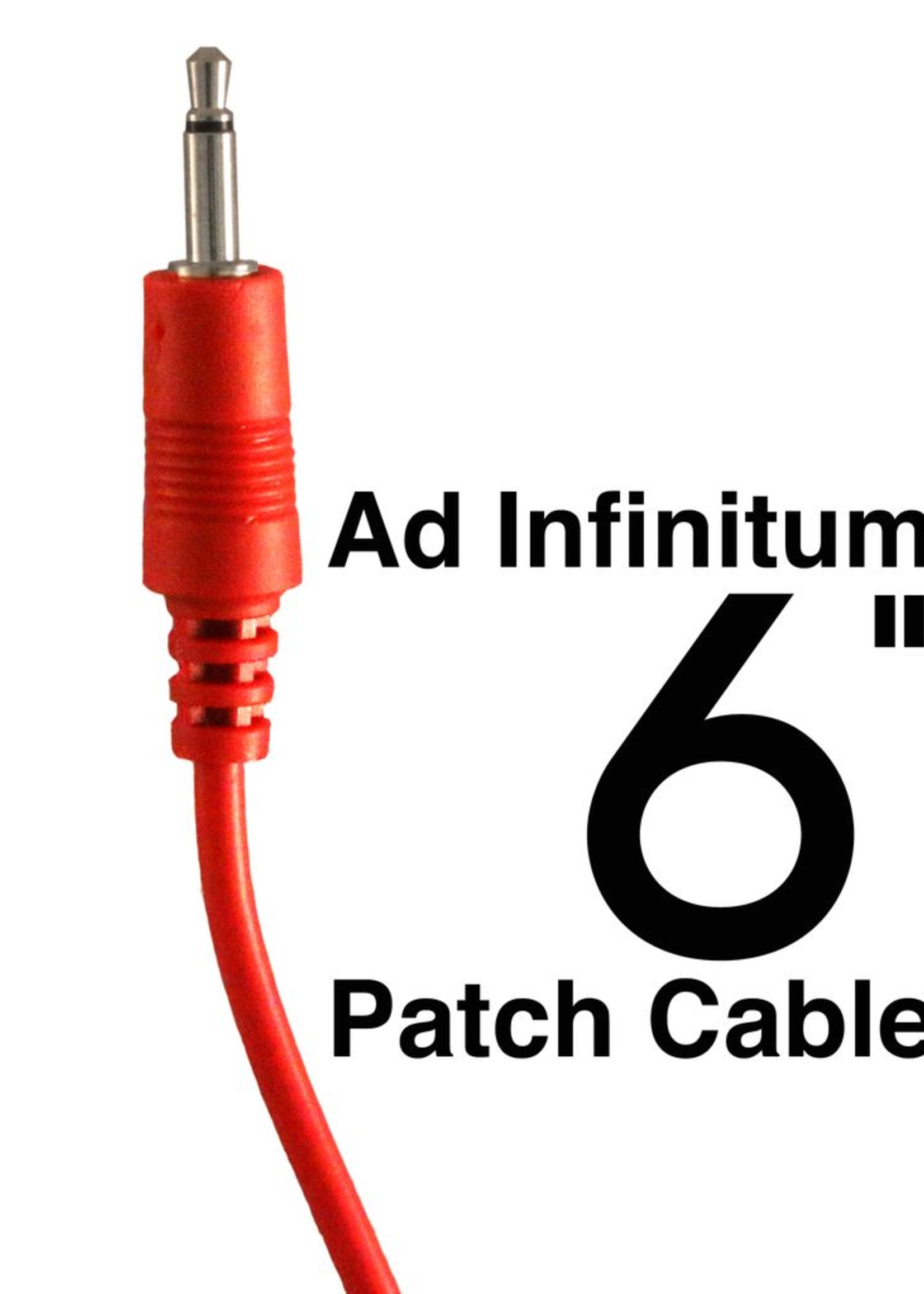 Ad Infinitum 3.5mm Patch Cable, 6”