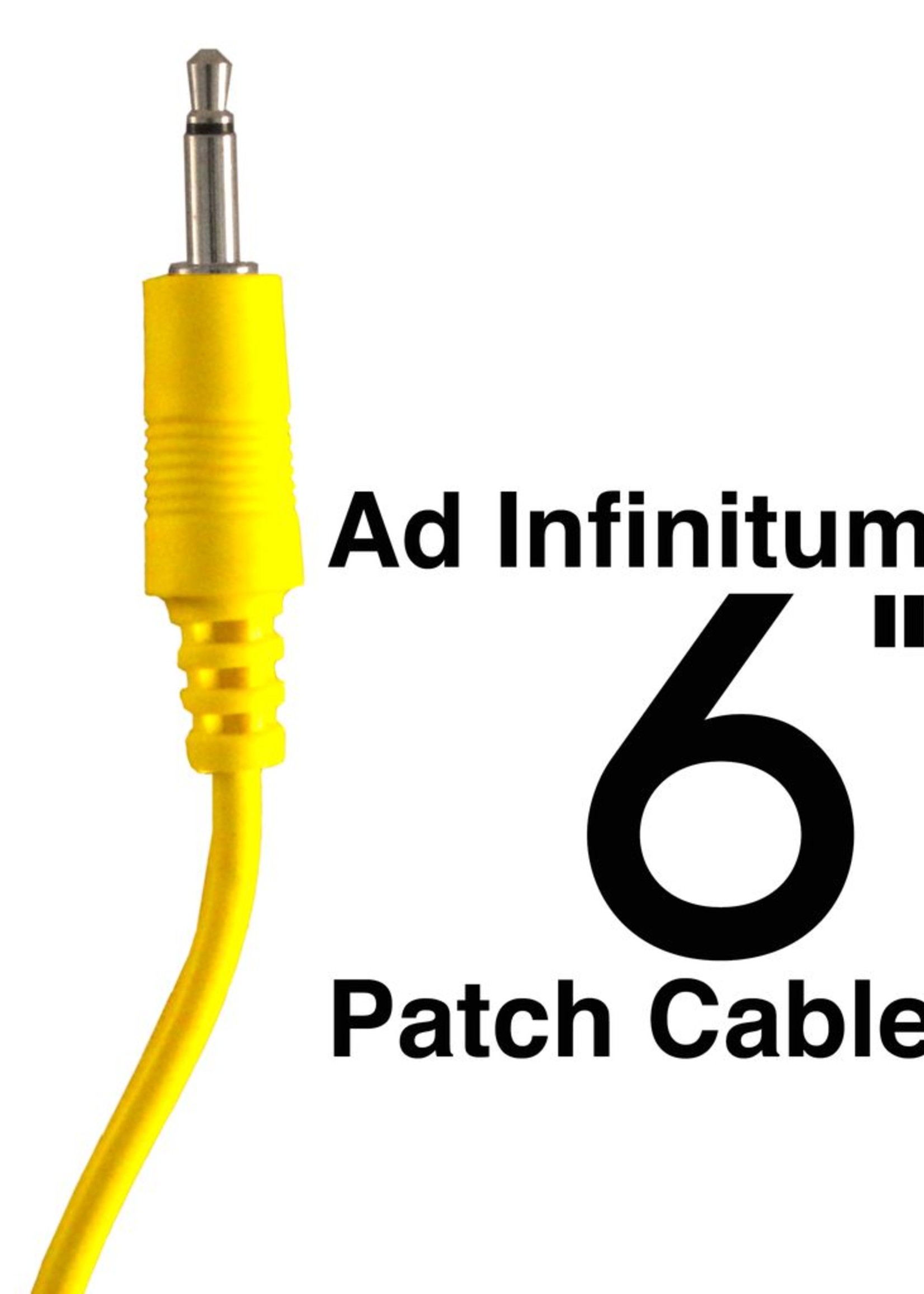 Ad Infinitum 3.5mm Patch Cable, 6”
