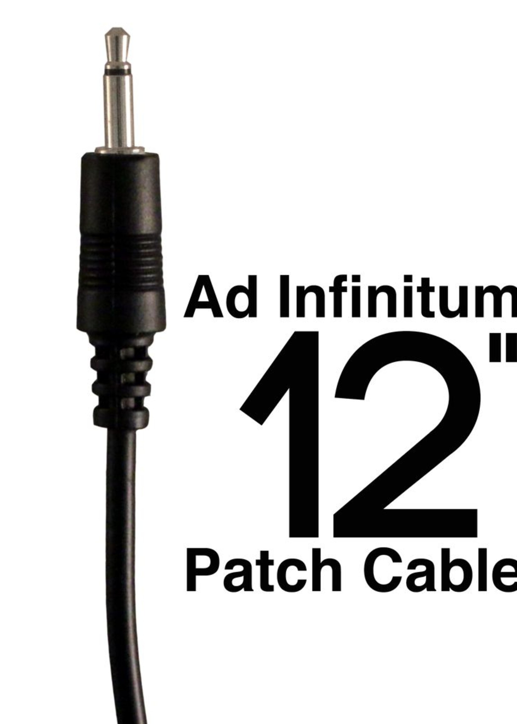 Ad Infinitum 3.5mm Patch Cable, 12”