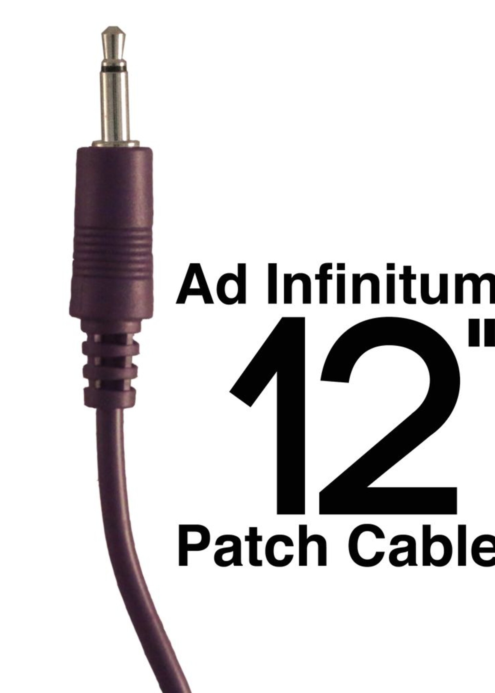 Ad Infinitum 3.5mm Patch Cable, 12”
