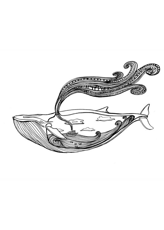Kaila Erb Art&Illustration Kaila Erb-Whale