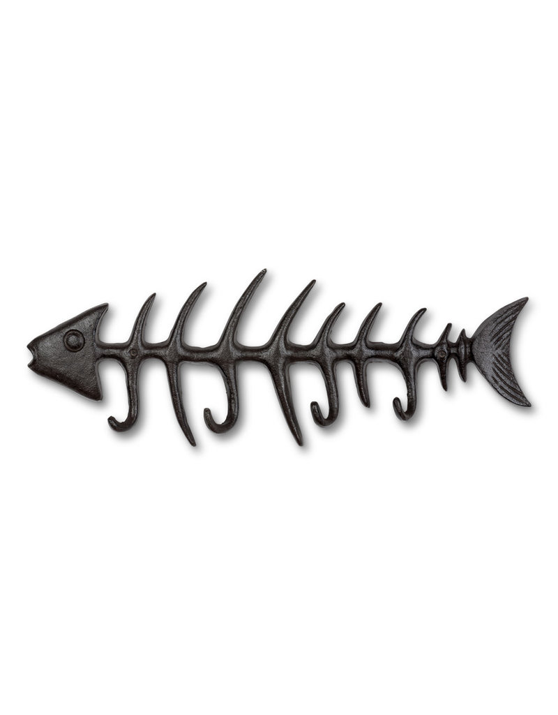 Abbott Large Fishbone Hook-Dark Brown-18"
