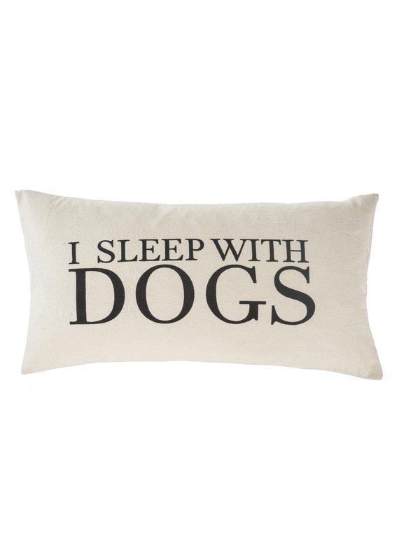 Indaba Trading Inc Sleep With Dogs Cushion