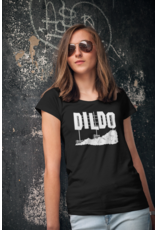 Twisted Sisters boutik Dildo T-Shirt-Black-Unisex