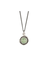 Pyrrha Pyrrha-Faceted Stone-Prehnite-LG