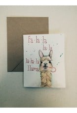 Colour Me Jenny Colour Me Jenny-Xmas Card Llama