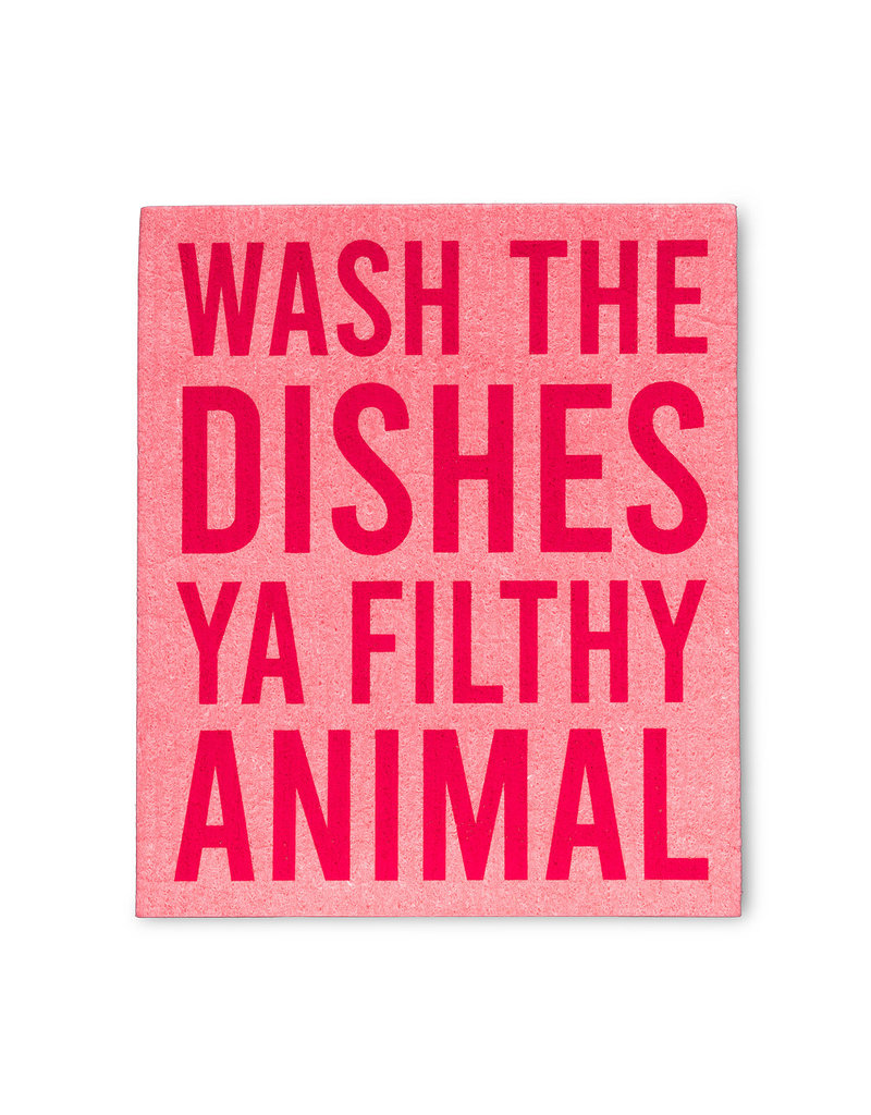 Abbott Funny Text Dishcloths