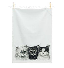 Abbott Abbott-3 Cats Tea Towel