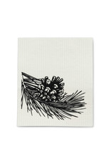 Abbott Abbott-Pinecone & Branches Dish Cloth