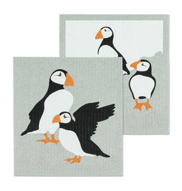 Abbott Puffins Dishcloths/Set of 2