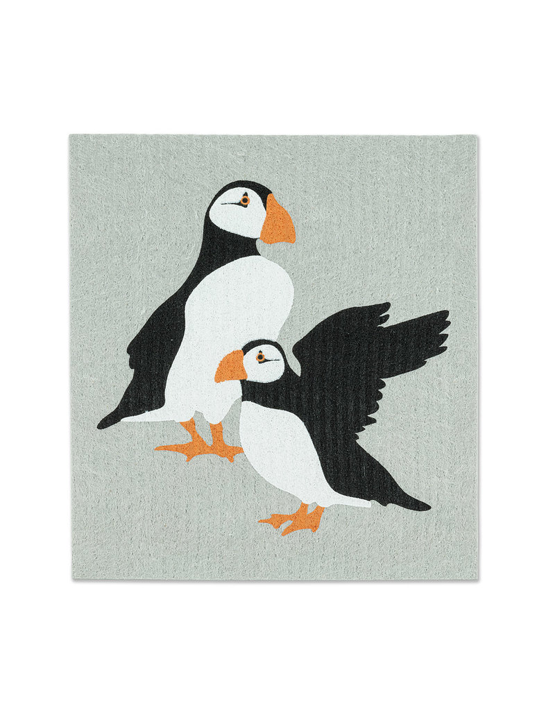 Abbott Puffins Dishcloths/Set of 2