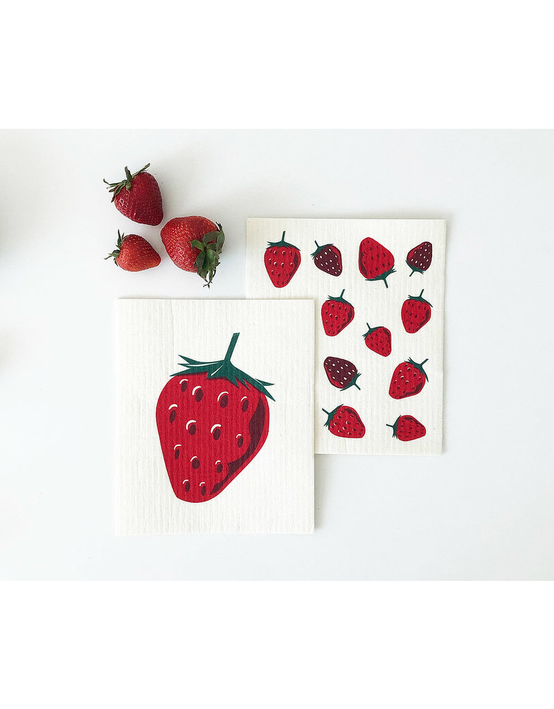 Abbott Strawberry Dishcloths