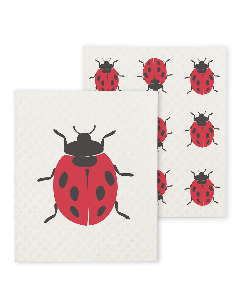 Abbott Abbott-Ladybug Dishcloths