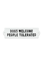 Abbott Abbott-Dogs Welcome Sign