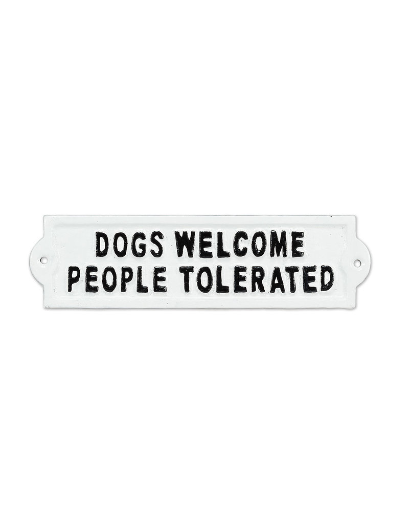 Abbott Dogs Welcome Sign-9"L
