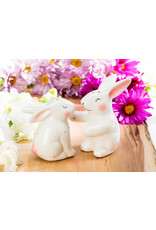 Abbott Polka Dot Bunny-Salt &Pepper