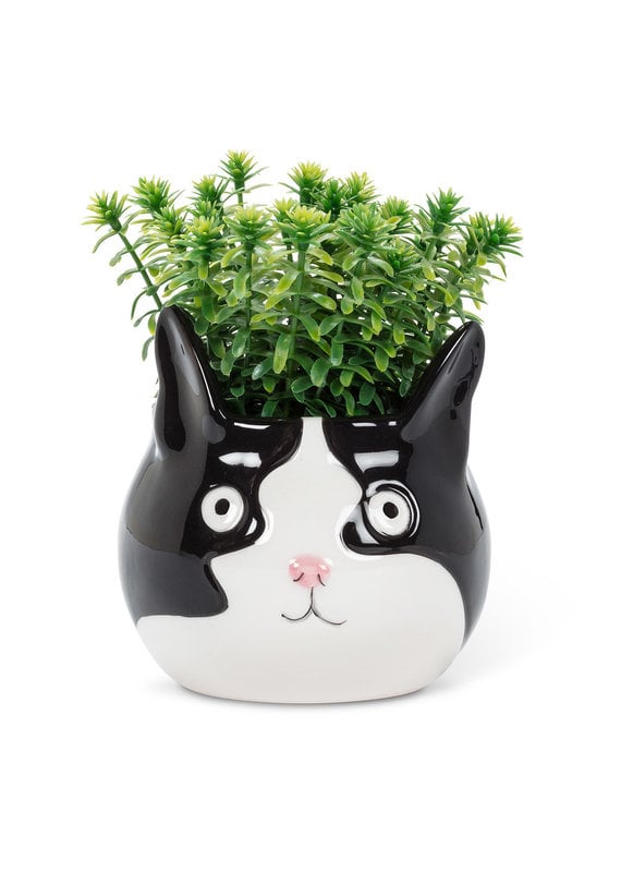 Abbott Cat Head Planter-L