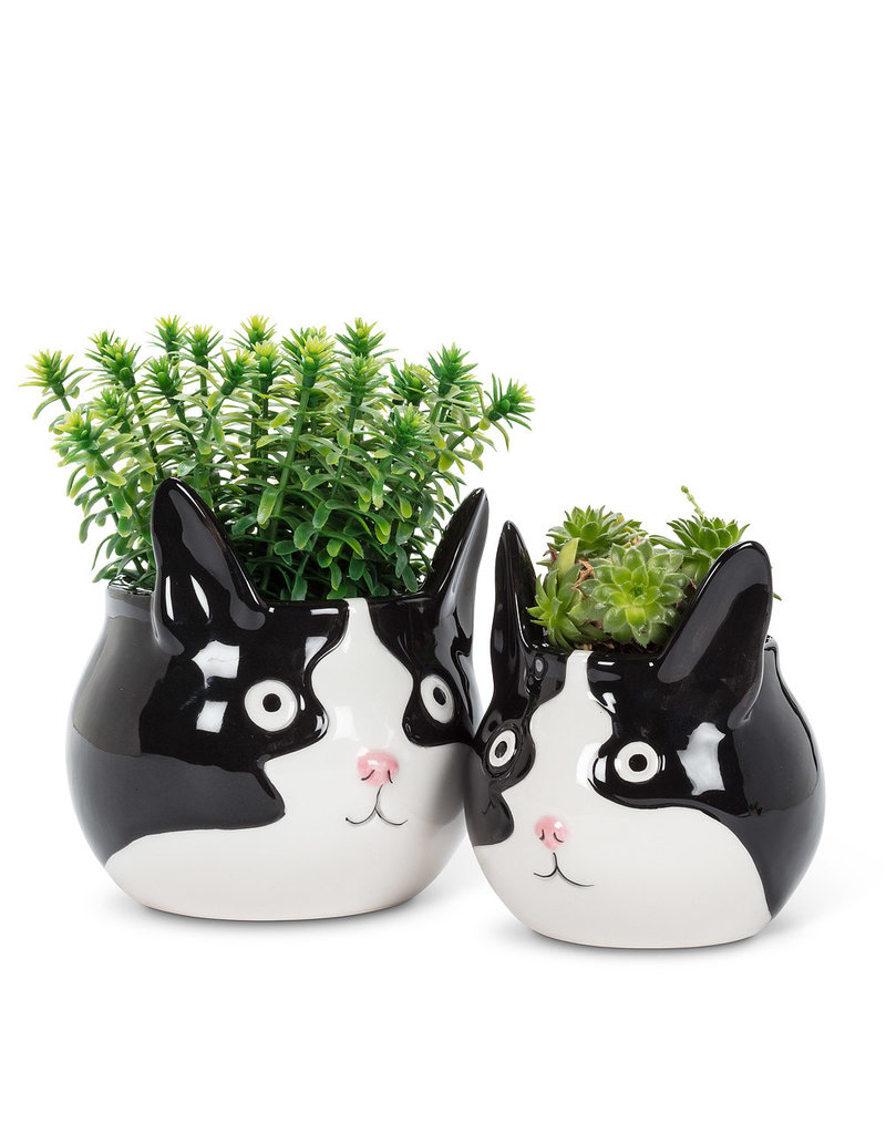 Abbott Cat Head Planter-S