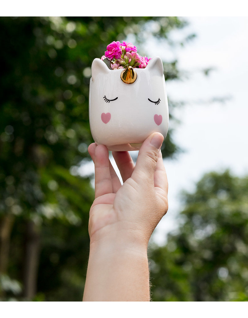 Abbott Sleeping Unicorn Planter-S