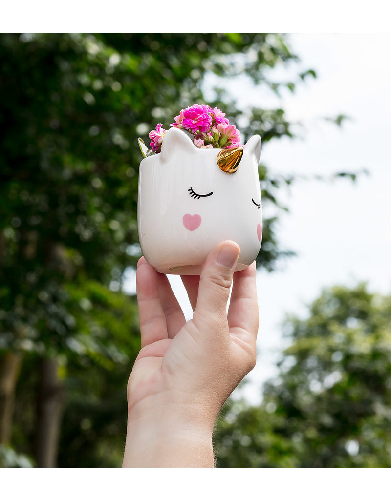 Abbott Sleeping Unicorn Planter-S