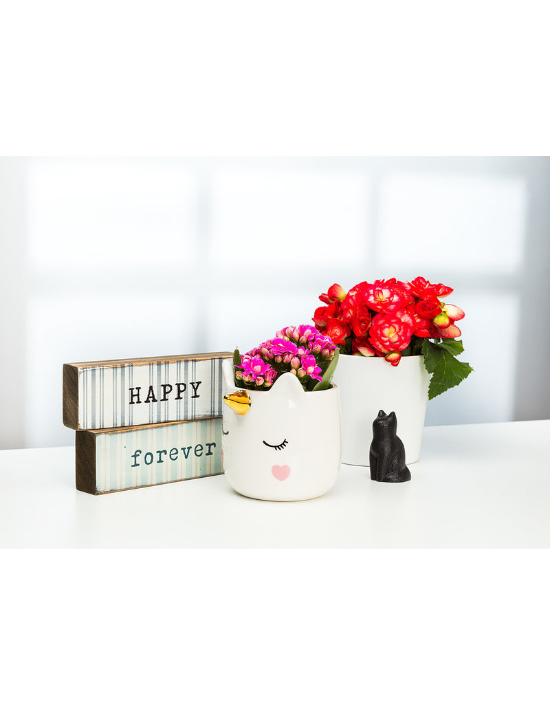 Abbott Sleeping Unicorn Planter-S