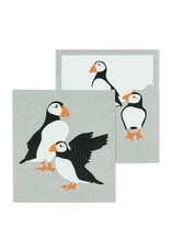 Abbott Puffins Dishcloths/Set of 2