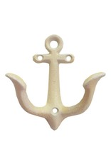 North American Country Home Anchor Hook-Small -Antique White