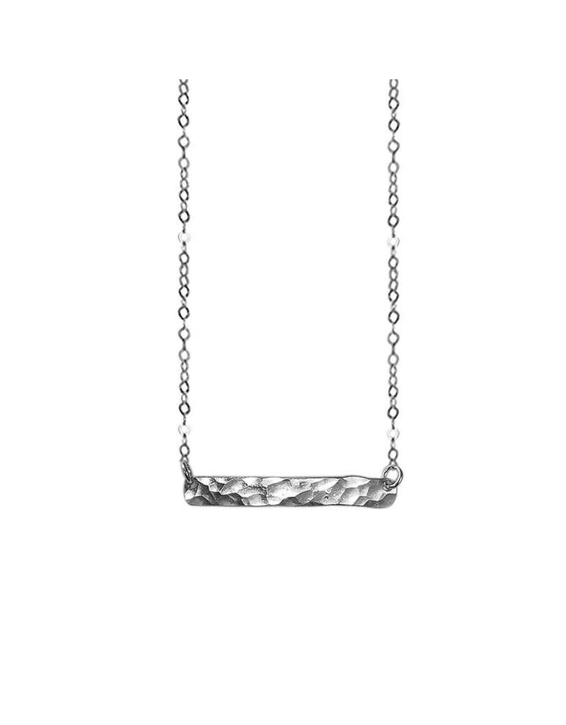 Strut Jewelry Hammered Mini Bar-Sterling Silver