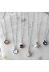 Strut Jewelry Strut-Gemstone Necklace-Sterling Silver