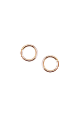 Strut Jewelry Circle Studs -14K GF