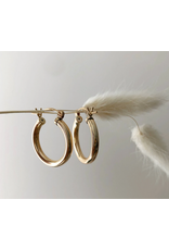 Strut Jewelry Thick Hoops-14K Gold Fill