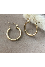 Strut Jewelry Thick Hoops-14K Gold Fill