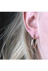 Strut Jewelry Thick Hoops-14K Gold Fill