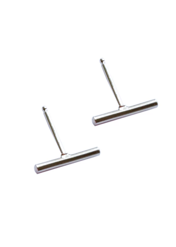 Strut Jewelry Stick Studs -Sterling Silver