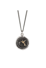 Pyrrha Pyrrha-Hummingbird 14K Gold on Silver