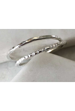Strut Jewelry Sterling Silver Stacking Ring