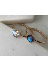 Strut Jewelry Labradorite Stacking Ring