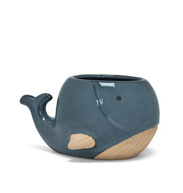 Abbott Blue Whale Planter-Large 3"
