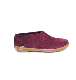 Glerups Glerups-Shoe-Natural Rubber-Cranberry