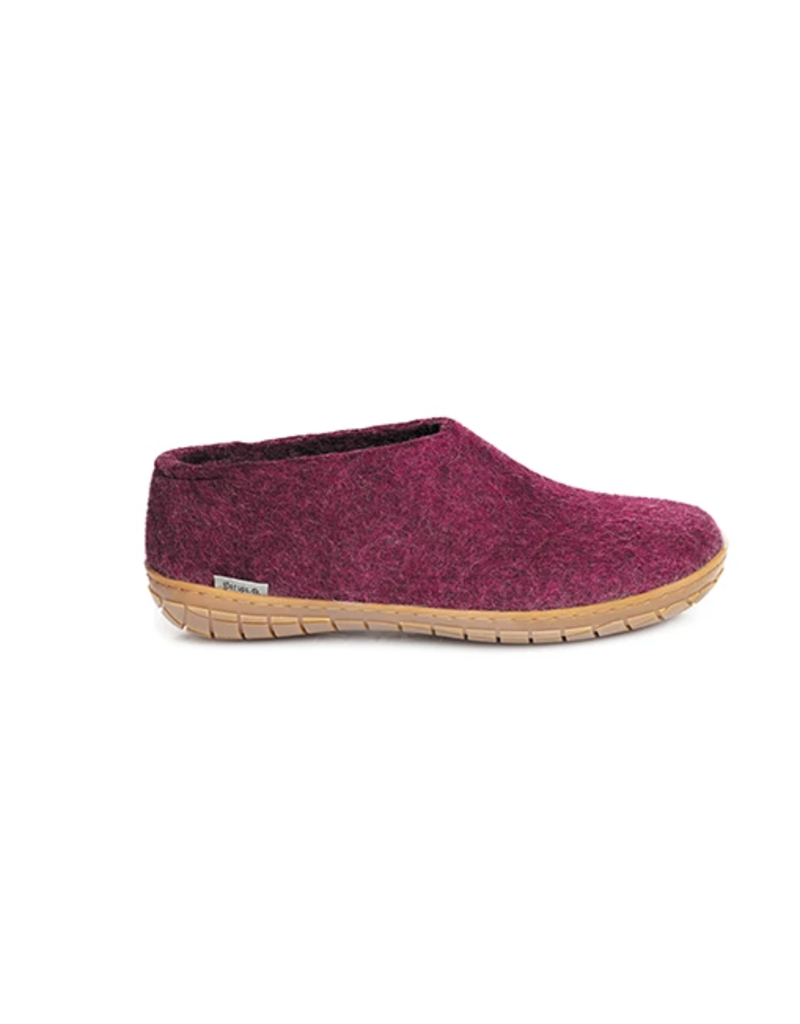 Glerups Glerups-Shoe-Natural Rubber-Cranberry