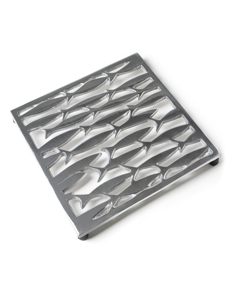 Abbott Swimming Fish Trivet with Feet