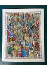 Mike Spearns Mike Spearns-Colourful Clapboard Print 16x20