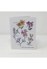 Jill+Jack Paper J+J Wildflowers Seed Card