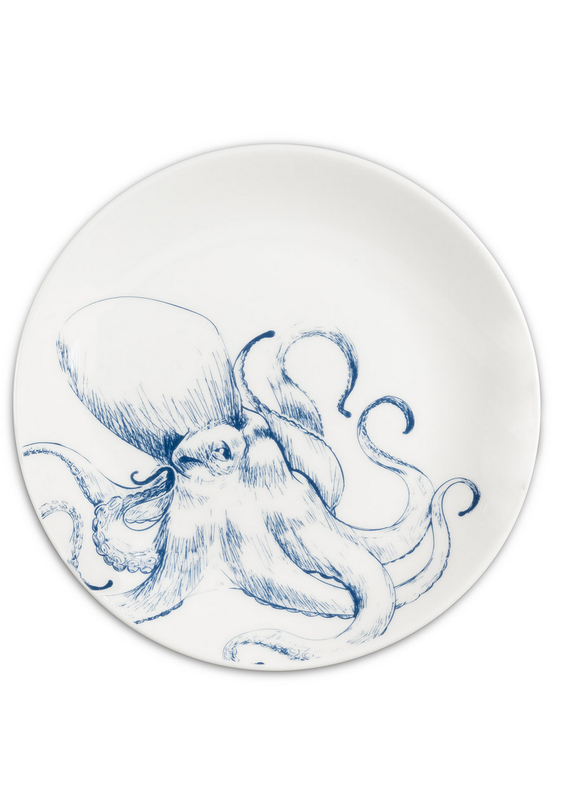 Abbott Appetizer Plate-Octopus