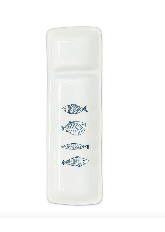 Abbott 2 Section Fish Plate-11"L