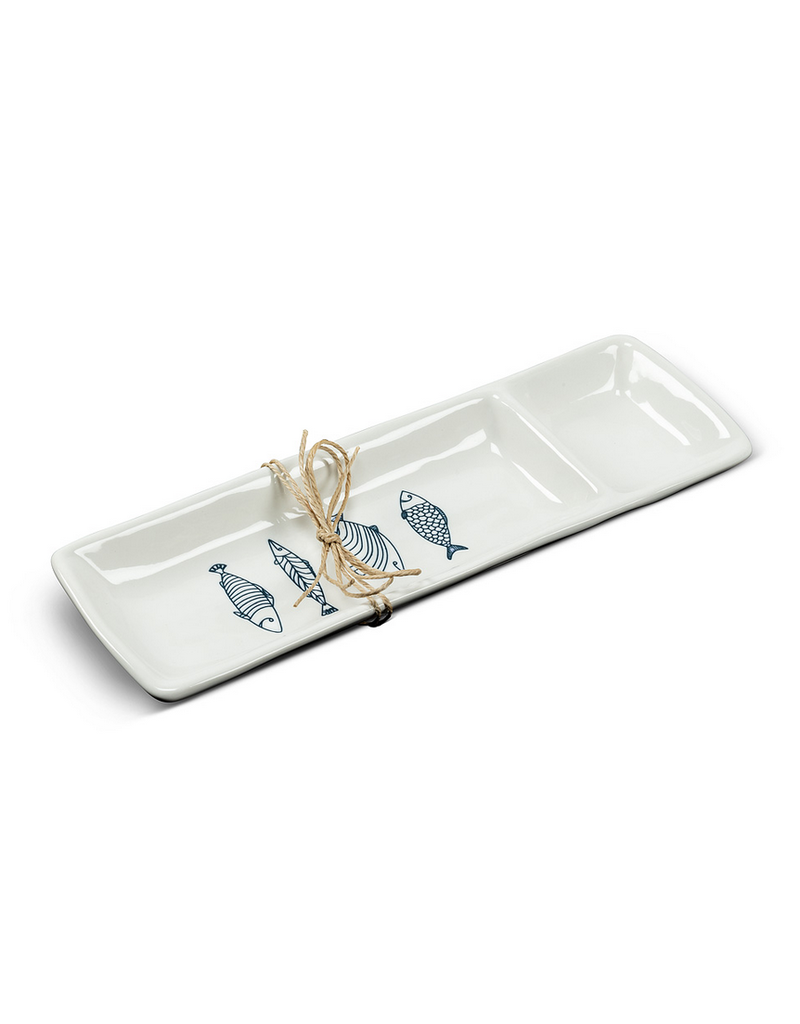Abbott 2 Section Fish Plate-11"L