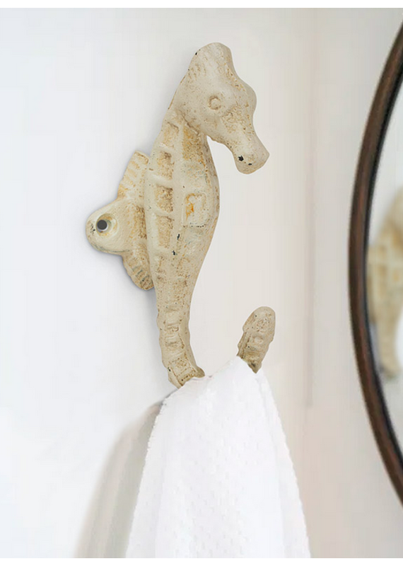 Abbott Seahorse Hook-Ivory