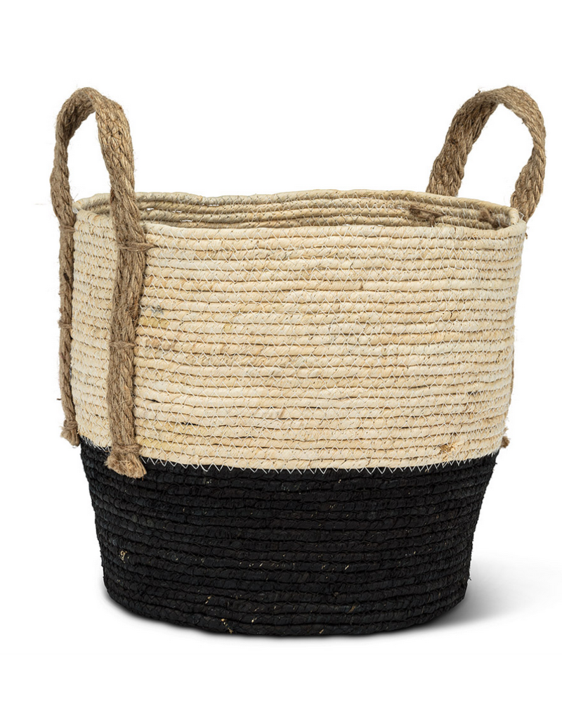 Abbott Round Baskets w/Jute-L