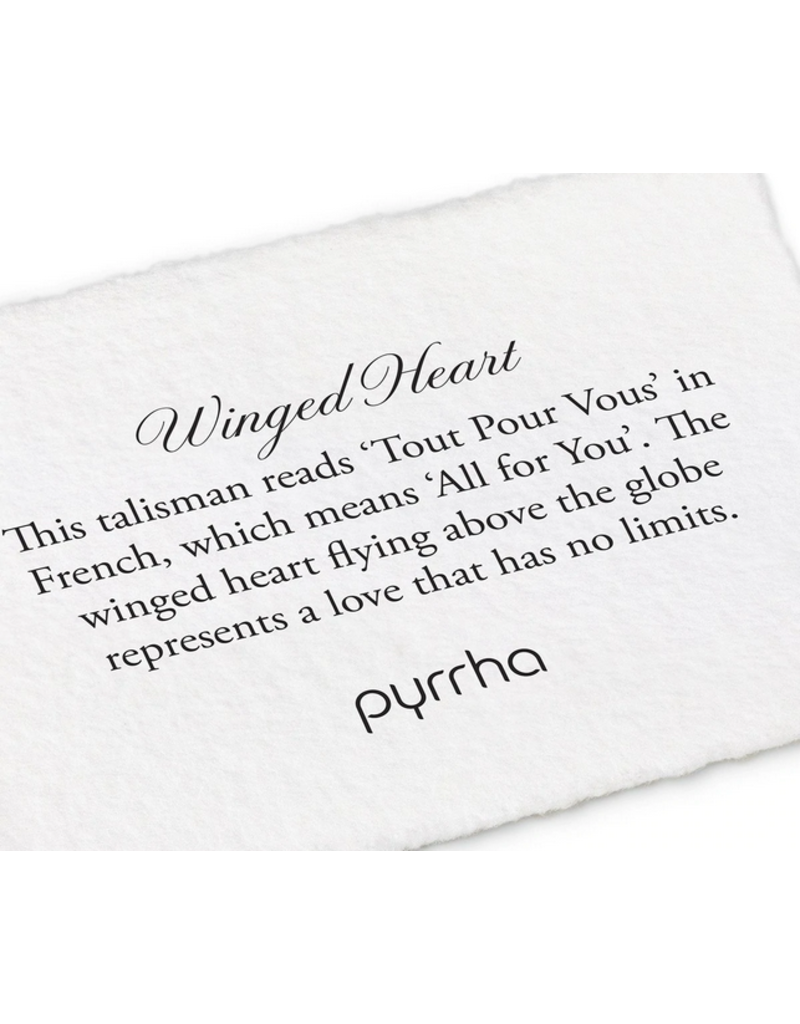 Pyrrha Pyrrha-Winged Heart/Diamond Set